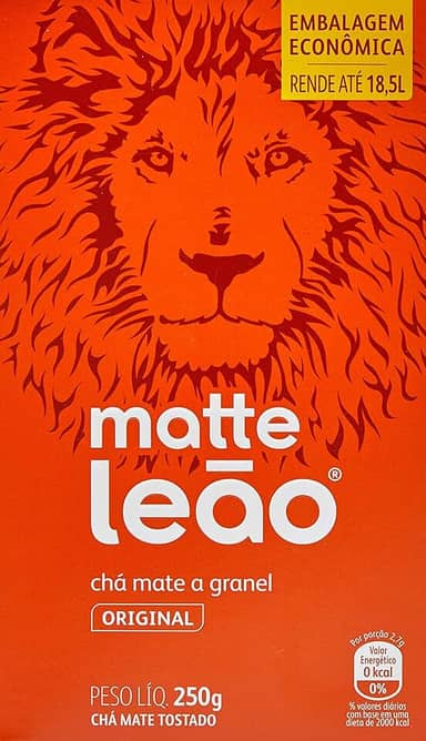 Leão Chá Matte Natural Granel Fuze 250G