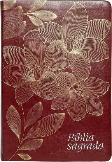 Bíblia NVI, Letra Gigante, Couro-soft vinho, Leitura Perfeita: Bíblia Sagrada Nova Versão Internacional