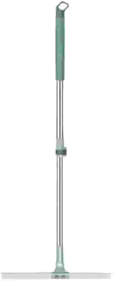 Rodo Limpador de Silicone Multifuncional com Cabo Articulado 180°, Plástico e Aço Inox, 80cm de Cabo, 50cm de Base, para Vidros, Banheiro e Box