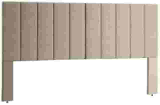 CABECEIRA PARA CAMA BOX CASAL 1,40 LUXO - 4 CORES (BEGE)