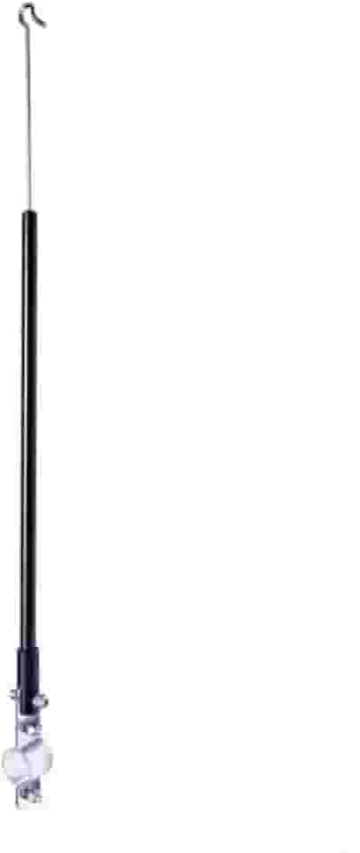 Antena Para Moto Corta Pipa 2 Estágios Para Retrátil Aço Inoxidável Alta Resistência Segurança Contra Linhas Cortantes Universal Motociclista Acessório Protetor