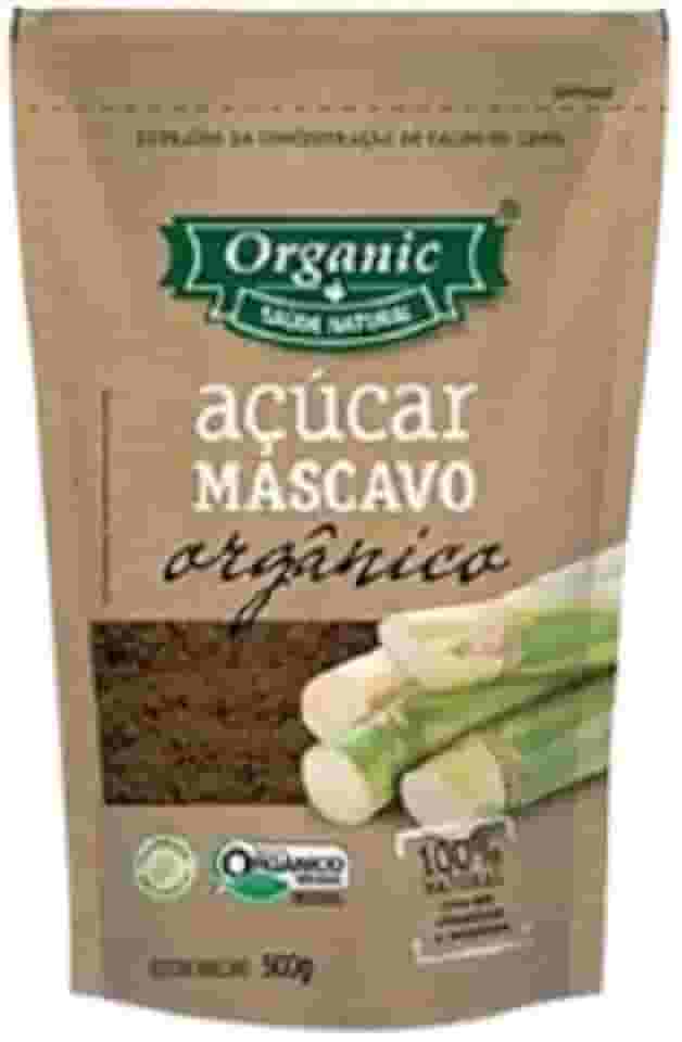 Açúcar Mascavo Orgânico Organic 500g