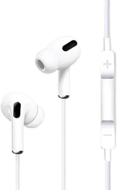 Fone de Ouvido com Fio Premium, Modelo 2ª Geração – Compatível com Lightning, iOS, iPhone 5, 6, 7, 8, X, 11, 12, 13 e 14.