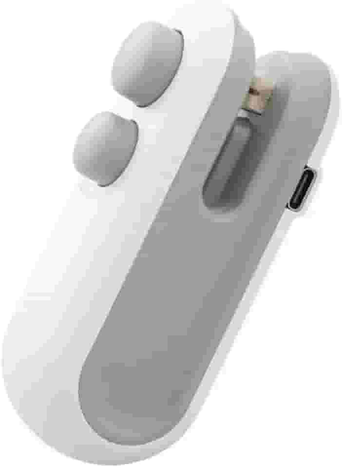 Mini Seladora Portátil a Vácuo com Imã, USB, Abre e Lacra Embalagens