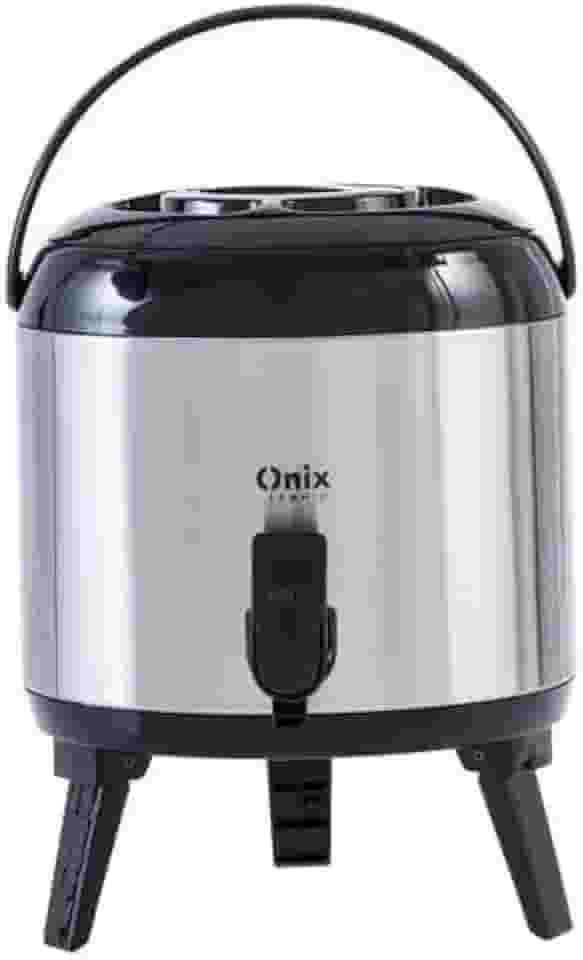 Botijão Garrafa Térmica Inox 5 Litros Torneira Café Chá Tererê