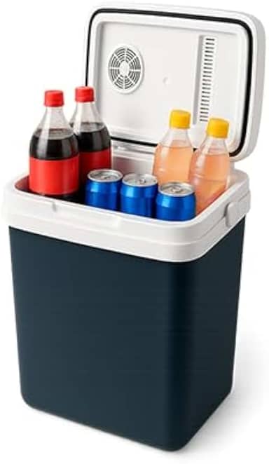 Geladeira Portátil 12V / 24V Para Carro Bivolt 21L Frio e Quente Mini Refrigerador Veicular Automotivo Cooler Resfria e Aquece