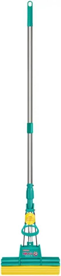 Noviça - Mop Sekito Fit com Esponja e Cabo Retrátil de Inox, para Lavar e Secar Pisos Frios e Sintéticos, Bettanin