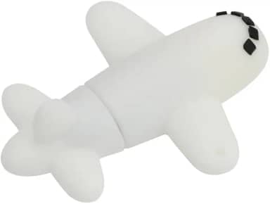 Pen Drive USB 2.0 de 32 GB, modelo de avião branco, pendrive, pendrive, pendrive, pendrive, para armazenamento de dados