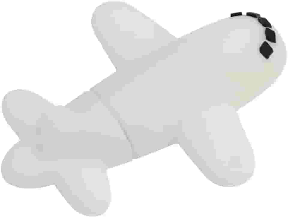 Pen Drive USB 2.0 de 32 GB, modelo de avião branco, pendrive, pendrive, pendrive, pendrive, para armazenamento de dados
