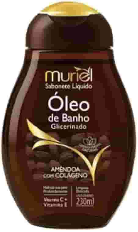 Sabonete Líquido Óleo De Banho Amêndoa Com Cólageno 230ml.