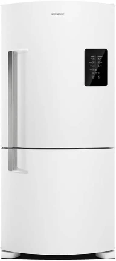 Geladeira Brastemp Frost Free Inverse 588 litros Branca com Smart Bar BRE85AB 110V