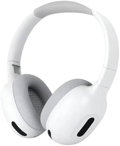 Fone de Ouvido Headset Bluetooth Sem Fio com Microfone para Computador Celular e Videochamadas Branco