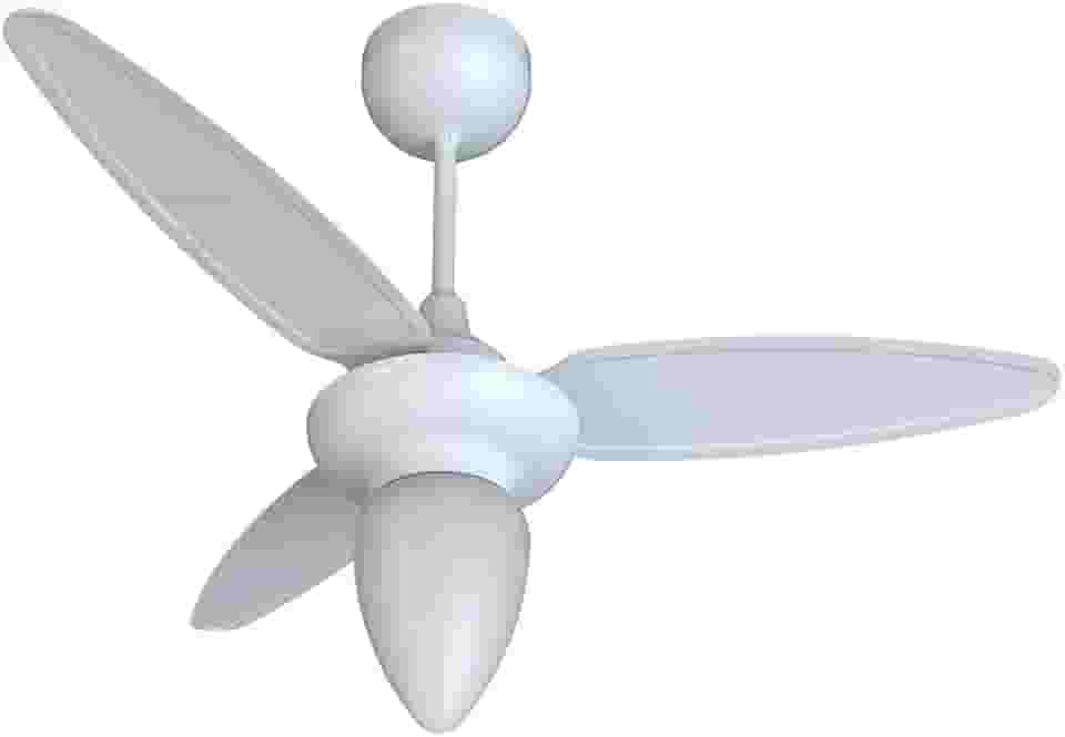 Ventisol Ventilador de teto wind br 3p inj branco c/r inverter bivolt