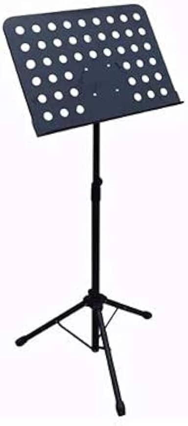 Estante De Partitura Reforçada Rf50 Preto U Avs