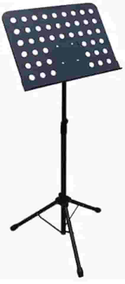 Estante De Partitura Reforçada Rf50 Preto U Avs