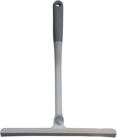 Rodo Limpa Vidro Espelho Silicone Raspador Da Limpeza 360° (Cinza)