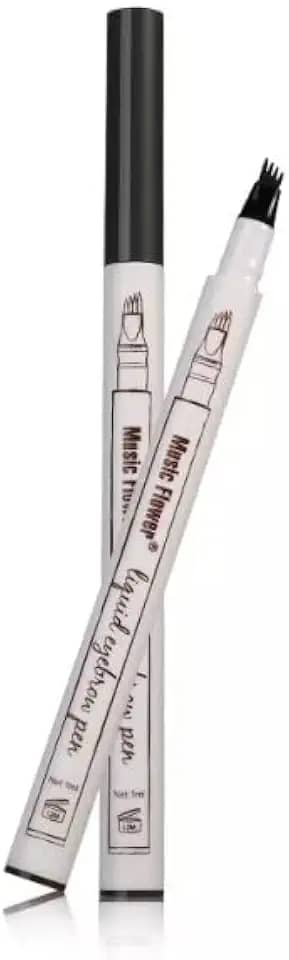 Caneta Microblading Maquiagem Sobrancelha Fio a Fio-DarkGrey