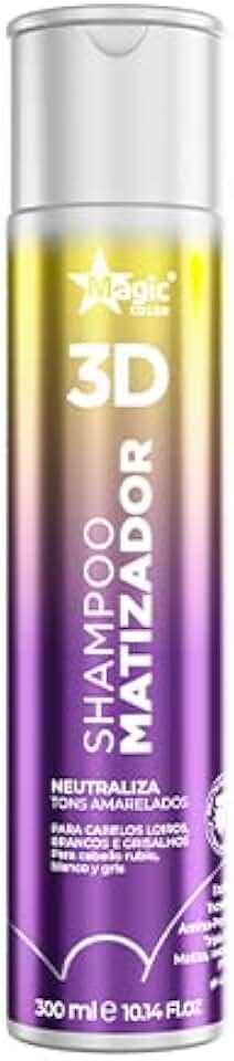 Shampoo Matizador 3D 300Ml, Magic Color