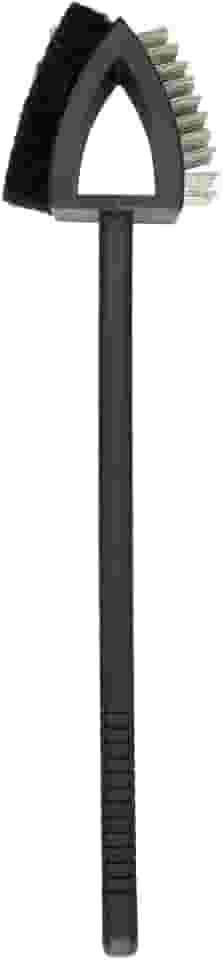 Mimo Style Escova Para Limpar Grelha e Churrasqueira Com Cabo. Feita Em Plástico e Suas Cerdas de Aço Inoxidável, Eficaz Na Remoção de Gordura e Sujeiras de Sua Churrasqueira