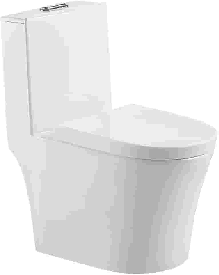 Vaso Sanitário Monobloco Gowff Branco Com Assento Soft Closing