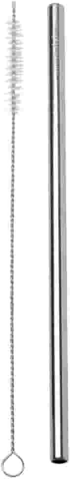 Mimo Style Canudo de Aço Inoxidável Com Escova Higiênica. Fácil de Transportar, para Bebidas em Geral, Sem Oxidação e Livre de BPA. Sustentável e Ecológico. Prático Para o Dia a Dia, AC19169 REUT