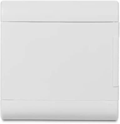 Quadro Embutir Ouro Box 16 Módulos Din Porta Opaca Steck Branco 16 Módulos