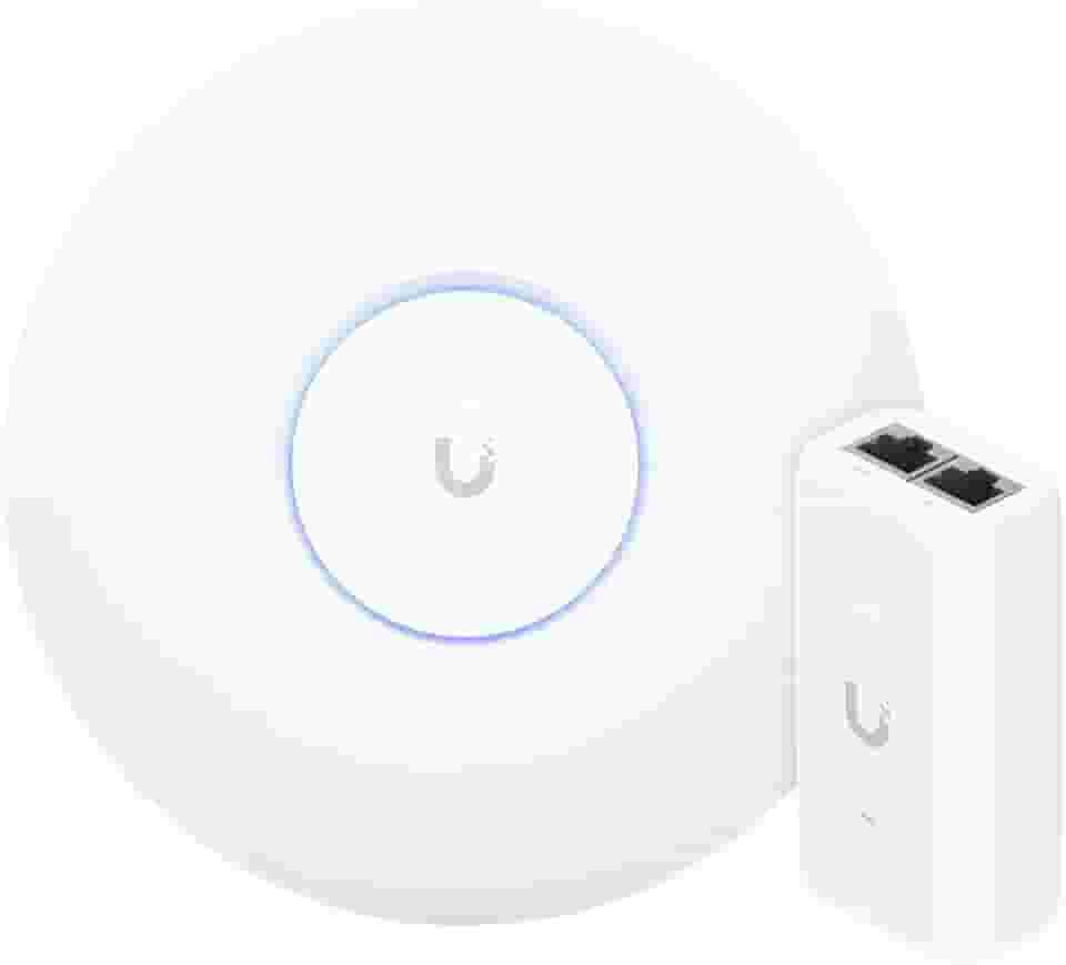Roteador Wifi 6 U6+ Ubiquiti 3.0 Gbps Com Fonte PoE 48V 15W | Access Point + Injetor PoE