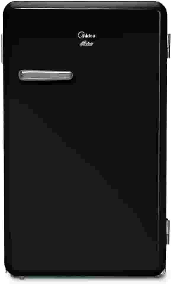 Frigobar Retrô, 95L, Preto, 220V, Midea, MRV10P2