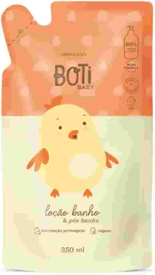 Refil Loção Hidratante Banho e Pós-Banho Boti Baby 350ml