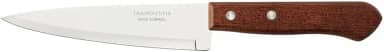 Faca Peixeira E Cozinha Tramontina Dynamic Com Lâmina De Aço Inox E Cabo De Madeira Natural 6'