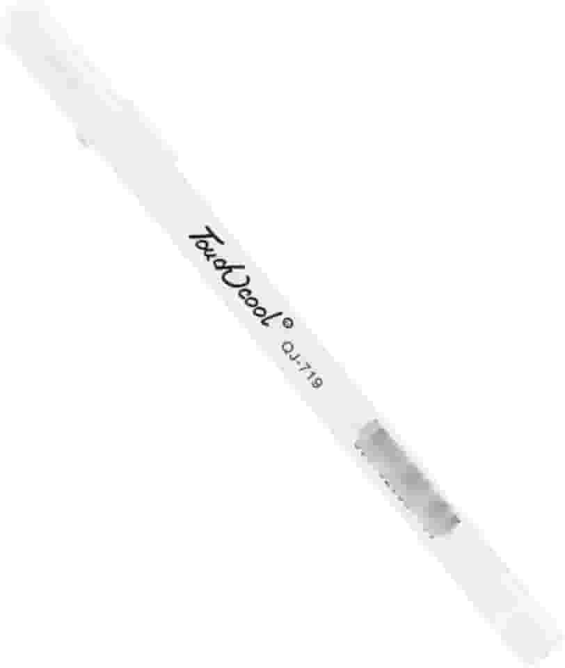 Touch Cool Caneta Gel Branca, Ponta 0.8 mm, para Desenho e Escrita