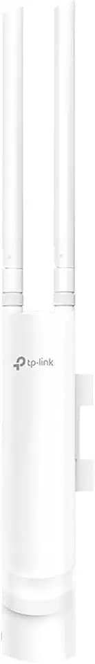 TP-Link EAP110-Outdoor V3 | Ponto de acesso externo sem fio Omada N300 | Cobertura WiFi de até 200 metros | PoE passivo com injetor PoE gratuito | SDN integrado | Acesso à nuvem e aplicativo Omada