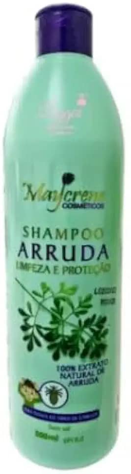 Shampoo De Arruda Mata Piolho E Lêndeas Limpeza E Proteção 500ml