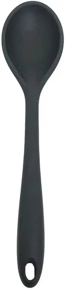 MOZCADA Colher de Silicone Preta Grande