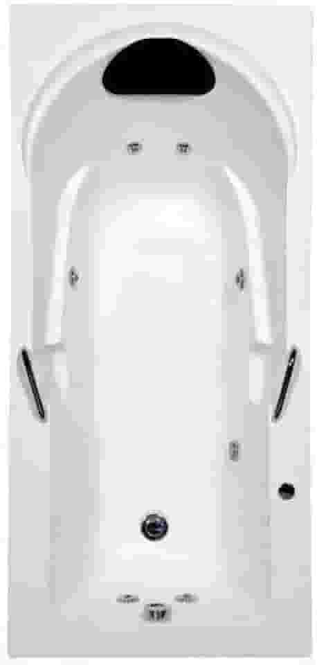 Banheira Hidromassagem Astra Capri Super Luxo 170cmx80cmx43cm - 04 Jatos Acrílico P1 Sem Aquecedor 220v