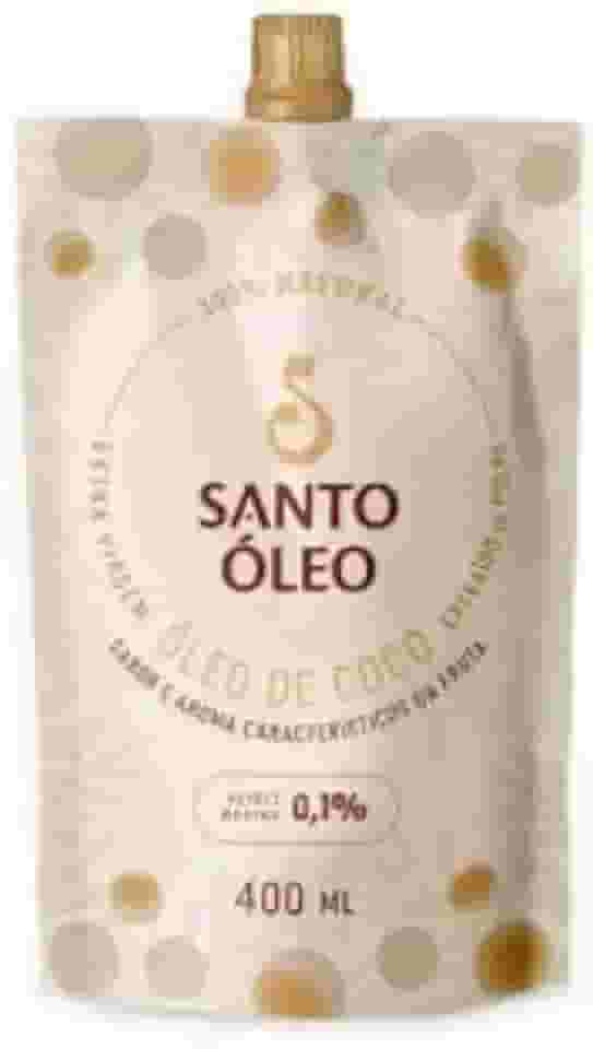 Óleo De Coco Extra Virgem Da Polpa Pouch 400Ml