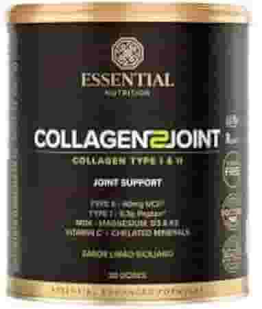 Collagen 2 Joint - Limão Siciliano - 351g - Colágeno tipo 1 e 2 - Essential Nutrition