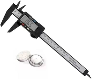 Paquimetro Digital Eletrônico 150mm + Baterias Lr44 1.5v