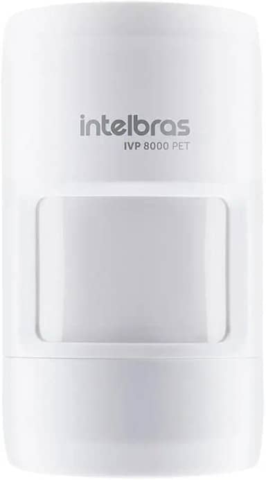 IVP 8000 PET Sensor de movimento infravermelho passivo sem fio Intelbras