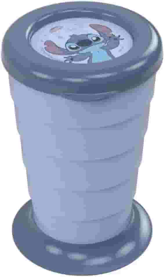 Copo Retrátil Stitch 330 ml Plasútil