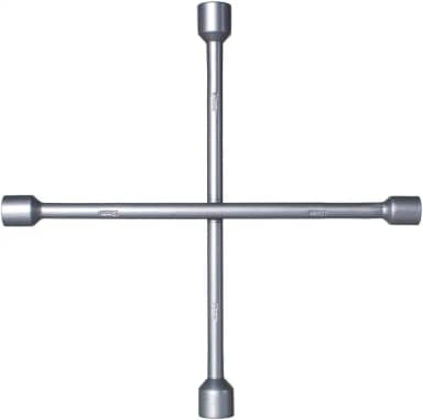 Chave De Roda Universal Em Cruz Estrela 4 Bocas 17x19x21x23mm Automotivo