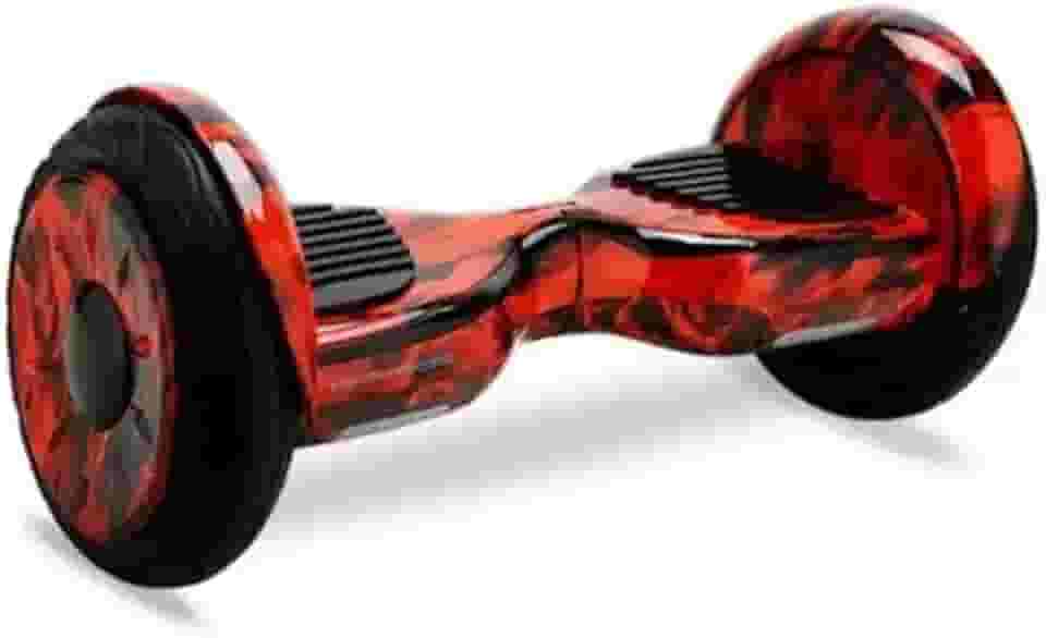 Hoverboard 10 Polegadas Skate Elétrico com Led e Bluetooth Original Brinovar (Vermelho Fogo)