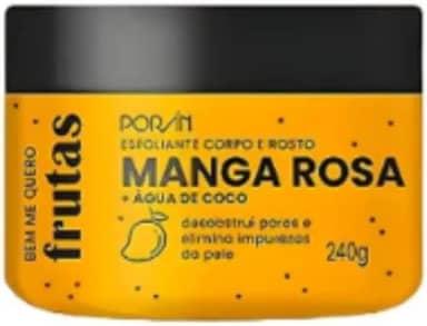 Poran Esfoliante Corpo Rosto Manga Rosa 240g - PR220