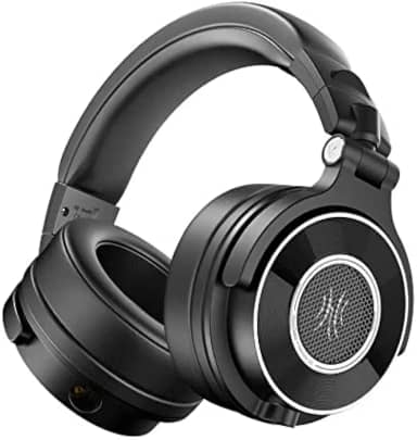 Headphone Fone de Ouvido OneOdio MONITOR 60 P/DJ, Sony Hi-Res Audio Verification, Conector 3,5mm / 6,35mm e Microfone no Cabo, Falantes 50mm, Fone Dobrável