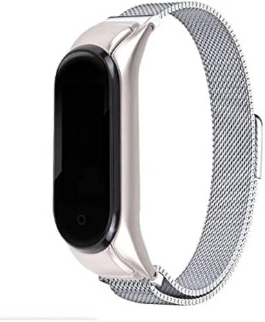 Pulseira Metal Fecho Imâ Compatível Xiaomi Mi Band 5