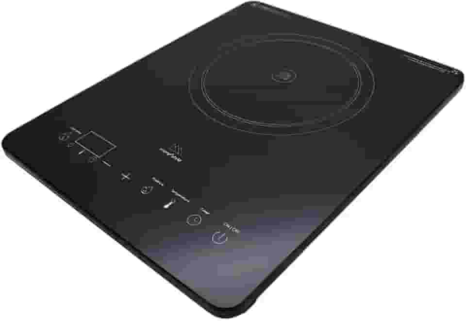 Mimo Style, Cooktop Elétrico Fogão Portátil de Indução Smart Touch Screen 127v 8 Níveis de Temperatura