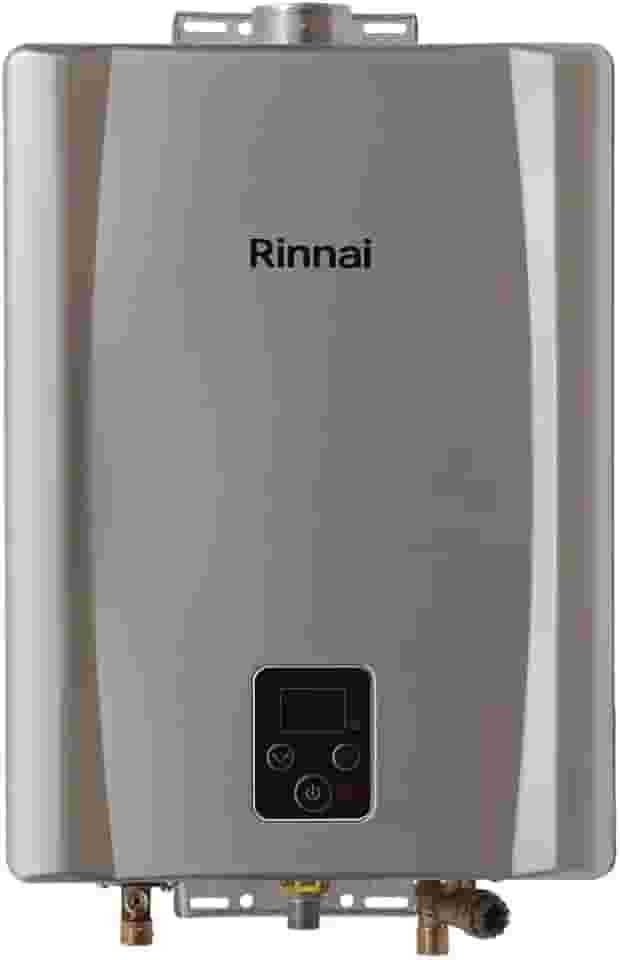 Rinnai E17-17 litros GN (Gás Natural) Prata - Aquecedor de Água a Gás Digital REU-E171 FEH