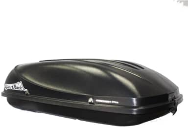 SportRack Bagageiro para Teto Fechado Conquest 370L Preto