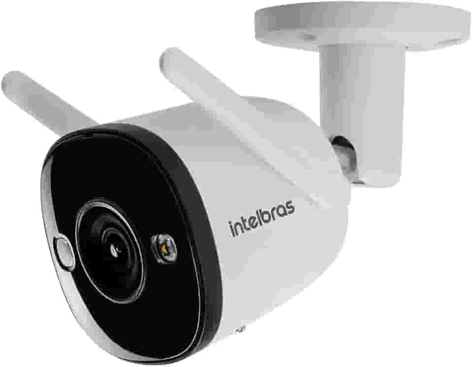 Câmera de Vídeo Externa Compatível com Alexa Wi-Fi Full HD iM5+ Full Color Intelbras