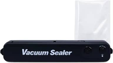 Seladora a Vácuo Profissional com 10 Sacos à Vacuo – Conserva Alimentos, Potência de Sucção, Embalagem Segura, Ideal para Carnes, Queijos e Vegetais